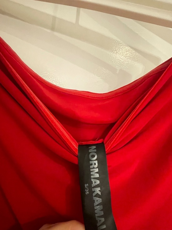 Revolve Norma Kamali Side Drape Gown - Picture 4 of 4